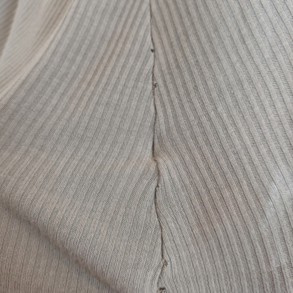 Blue Life Fine Rib Knit Racerback Tank Top - Picture 7 of 8